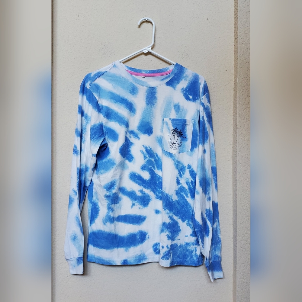 Chubbie Long Sleeve Tie Dyed Tee. Size Medium